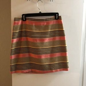 Pink and Black Skirt